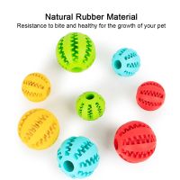 【YF】✑✙❧  Rubber Dog Interactive Chew Cleaning Treat Balls Food Products