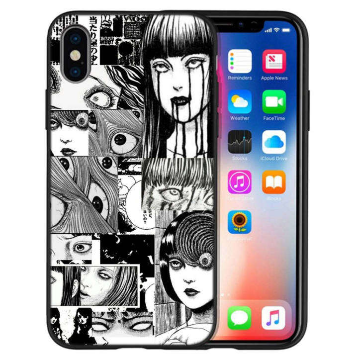 58gnn-junji-ito-tomie-horror-อ่อนนุ่ม-high-quality-ซิลิโคน-tpu-phone-เคสโทรศัพท์-ปก-หรับ-iphone-7-8-11-12-13-14-pro-xs-max-se-x-xr-plus-se