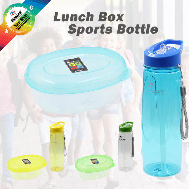 lunch box / kitchen ware / container / bottle / bento lunch box / food