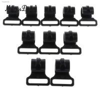 ❅▬✆ MagiDeal 10pcs Camping Tent Clips Accessories Outdoor Tent Hook Clamp Black 2.5cm