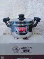 หม้อ หม้อหุงต้ม ชุดหม้อ Zebra หม้อหุงต้มตราหัวม้าลาย รุ่น Carry 18 /20/ 24 ซม ทำจากสเตนเลสเกรด SUS 304 ปลอดสารที่เป็นอันตรายต่อสุขภาพ