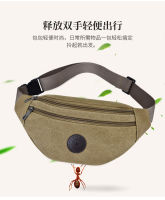 Canvas Hip Bag Fanny Pack Banana Running Climbing Waist Bag Casual Functional Money Phone Pouch Belt Bag