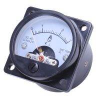 AC 0-3A Round Analog Panel Meter Current Measuring Ammeter Gauge Black