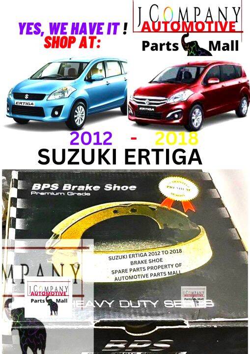 ERTIGA BRAKE SHOE REAR 2012 2018 SUZUKI BPS Lazada PH
