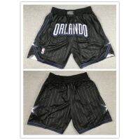 Hot 【5 styles】2023 nba shorts Orlando Magic black city edition pockets basketball shorts