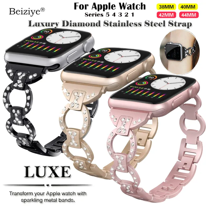 Apple watch series 5 metal band Clearance