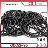 Nitrile Rubber O Ring 10PCS/lot NBR Sealing CS 2mm OD52/54/55/56/60/62/65/70/75/80/85/90/92/95/100mm O Ring Seal Gasket Ring