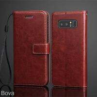 Case สำหรับ Samsung Galaxy Note8 N950F Galaxy Note 8ผู้ถือบัตร Cover Case Pu หนังพลิกปก R Etro กระเป๋าสตางค์ติดตั้ง Case ธุรกิจ