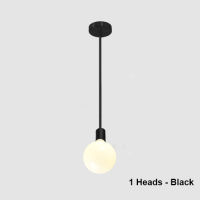 Nordic Pendant Lights Modern Long Pole Art Decoration Pendant Lamp E27 led Lamp Indoor Ceiling Hanging Lamp for Home Decor