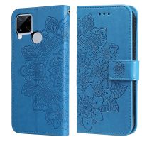 เคสสำหรับ OPPO Realme C35 C31 Pro GT2 C25S C25Y C25 C11 2021 C21Y C21 C20 C15 C12 C3 Narzo 20 30 30A กลีบกระเป๋าสตางค์หนังแม่เหล็กช่องใส่การ์ดเคสแบบพับปิดได้