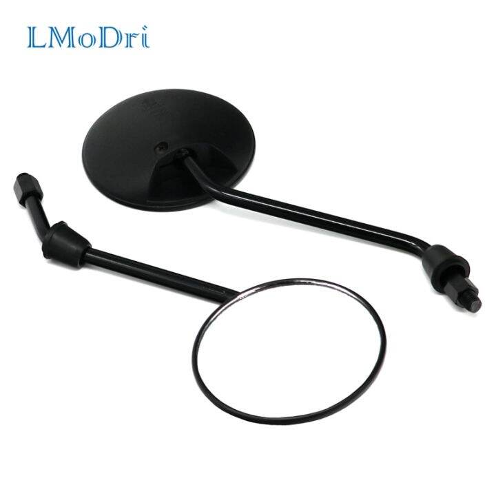 lmodri-free-shipping-new-universal-motorcycle-rounded-side-back-view-mirror-motorbike-e-bike-scooter-10mm-8mm-rearview-mirrors