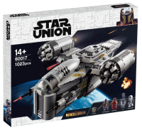 LEGO Star Wars Mandalorian razor crown spacecraft 75292 Chinese building block toys 60017