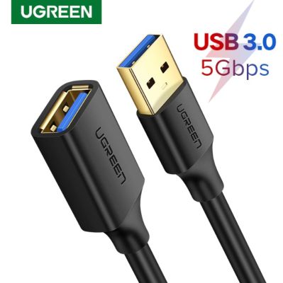 Ugreen USB Extension Cable USB 3.0 Cable male to female Extender Data Cord Mini USB Extension Cable