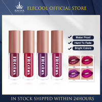 【Shipping In 24 Hours】4pcs/Set Glitter Metallic Lipstick High Pigment Waterproof Non-Stick Cup Long Lasting Shiny Shimmer Metal Lip Gloss Makeup