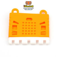 เคสซิลิโคน ไมโครบิต Kittenbot Kitty Rubber Case For microbit v1.5 v2 Orange Coding เคสกันกระแทก สีส้ม iGenius Robot Makecode  microbit