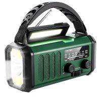 1 PC Solar Power Emergency Hand Crank Radio Plastic AM FM NOAA Weather Radio, SOS, 3 Modes LED Torch,Reading Lamp