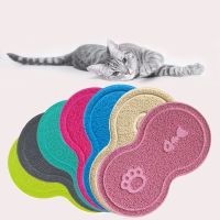 Pet Placemat Dog Puppy Cat Feeding Mat Pad Cute PVC Bed Dish Bowl Food Wipe Clean Colorful Water Feed Placemat BW612