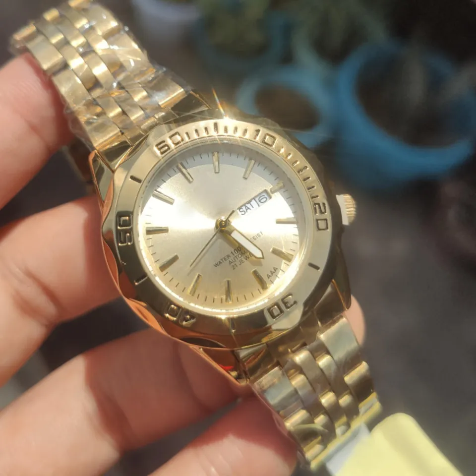 Hot Sale S 5 21 Jewels Automatic Hand Movement Expensive Water