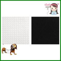 ยางรองเหลี่ยม DIY DEXZON 145X1 มม. สีดำ 1 ชิ้นSQUARE RUBBER FLOOR PROTECTOR PAD DEXZON DIY 145X1MM BLACK 1EA **ด่วน ของมีจำนวนจำกัด**