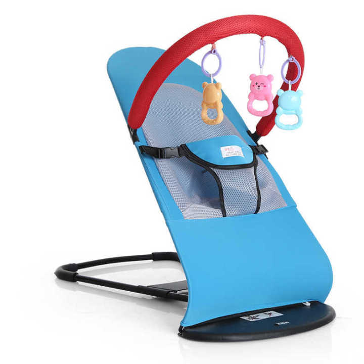 เก้าอี้โยกเด็กเล้าโลมทารกให้นอนหลับทารกแรกเกิดเก้าอี้โยกเด็กเก้าอี้เอนกายเก้าอี้สบายเด็กเตียงเปล