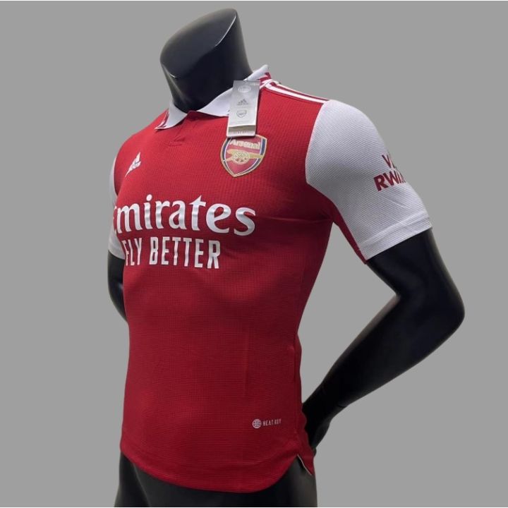 เสื้อฟุตบอล-อาเซน่อล-ชุดเหย้า-เกรดเพเยอร์-ปี-2022-23-arsenal-home-jersey-2022-23-player