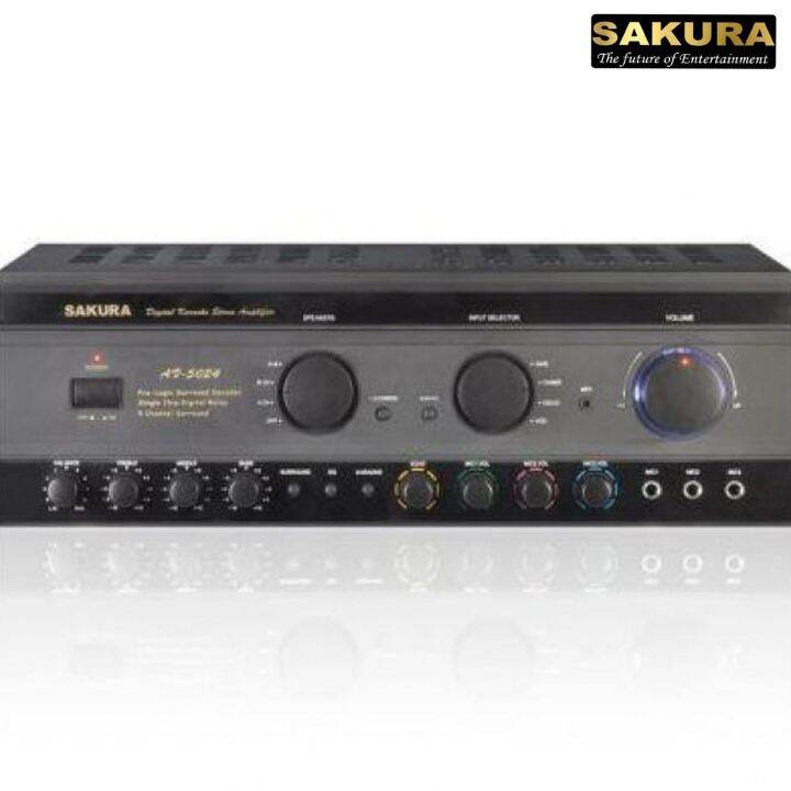 Sakura Amplifier AV-5024 / Amplifier 600Wx2 / Sakura Amplifier | Lazada PH