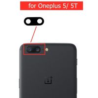 2 ชิ้นสําหรับ Oneplus 5 / 5T กล้องแก้วเลนส์ด้านหลังกล้องด้านหลังพร้อมกาว 3M สําหรับ One Plus 5 อะไหล่ซ่อมทดแทน