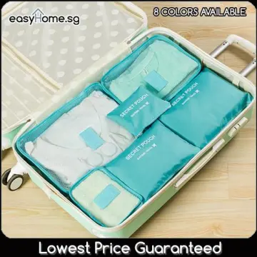 6Pcs/Set Travel Storage Bags Packing Suitcase Divider Organizer