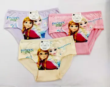 5Pcs/Box Cartoon Disney Frozen Girls Underwear Cotton Baby Girl