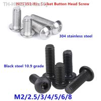 M2.5 M4 M5 ISO7380 Hexagon Socket Cap Screw Screws 304 steel 10.9