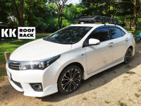 แร็คหลังคาสำหรับ Toyota Corolla Altis ทุกรุ่นปี ไม่เจาะรถ