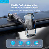 Vyvylabs Car Holder Steady Clamp (Suction Cup Version) Black