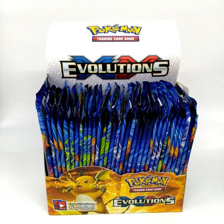 เกมของเล่นเกมส์-pokemon-evolutions-booster-box-tcg