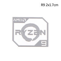 Danux AMD Ruilong Ryzen R9 R5 R7 R3 Vega สติกเกอร์โลหะโน๊ตบุ๊คเดสก์ท็อปสติ๊กเกอร์สัญลักษณ์