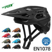 BATFOX Casco Mtb หมวกกันน็อคจักรยานจักรยานเสือภูเขาผู้ชาย Cross 2023 Integrally-Molded กลางแจ้งความปลอดภัย Capacete Mtb Man S หมวกกันน็อคขี่จักรยาน