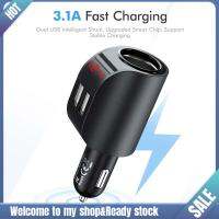 5V 3.1A Dual USB Car Charger Digital Display Mobile Phone Fast Charging Tablet GPS Adapter Charger For Huawei Xiaomi Honor VIVO  iPhone Sumsung 2 Ports Car Charger