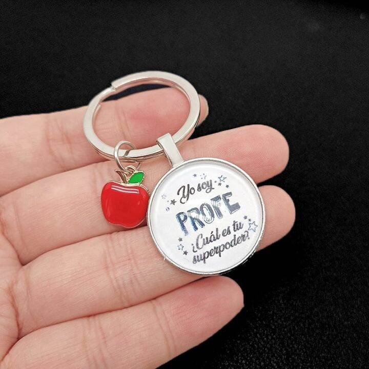 spanish-teachers-appreciation-keychain-thank-you-teacher-keychains-in-spanish-text-key-ring-thanksgiving-gift-for-professor-key-chains