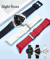 25มิลลิเมตรยางซิลิโคน Watch Bands สำหรับแฮมิลตันการผจญภัย H24655331 75th 80th ครบรอบนาฬิกาวง Elvis Presley สายนาฬิกาผู้ชาย