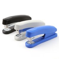 Portable Stapler Paper Binding Students Stationery Office School Supplies Books Fixed Machine Labor-saving Staplers Staplers Punches