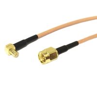 SMA Male /RP Plug Switch MCX Right Angle RF Pigtail Cable Adapter RG316 Wholesale Fast Ship 15CM for Wireless Modem