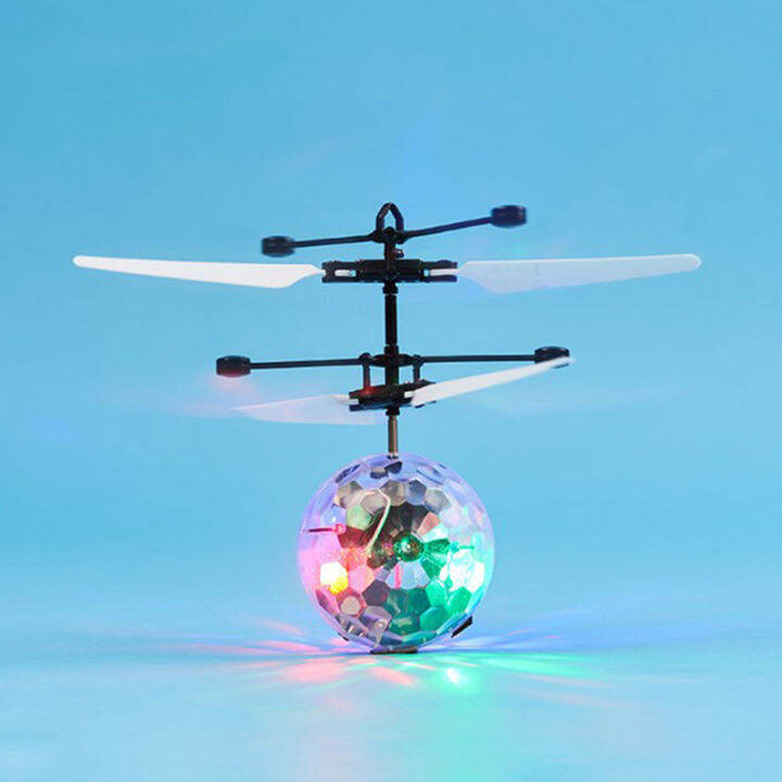 Ministar Hand Flying UFO Crystal Ball LED Induction Control HOVER Toy ...