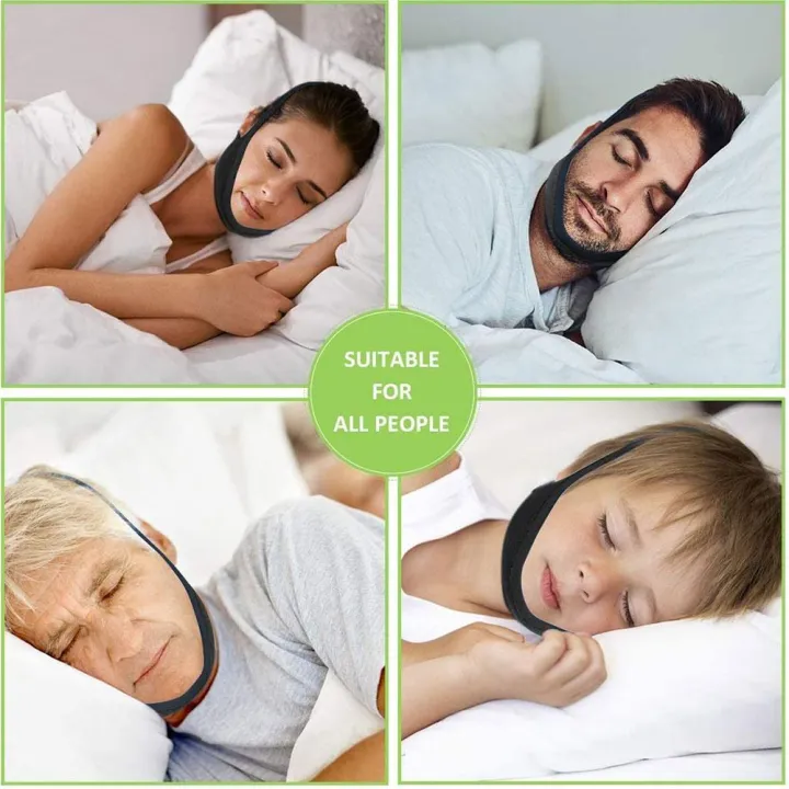 Antisnoring belt, jaw protection belt, chin rest belt, antisnoring
