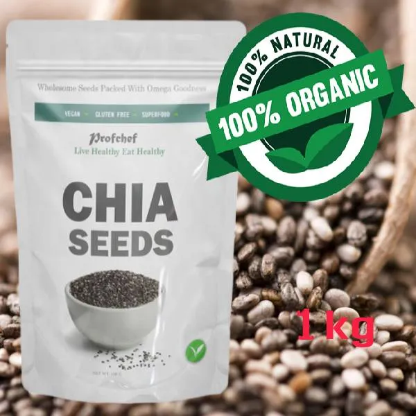 Premium Chia Seeds 1kg Good for losing weight Healthy Diet