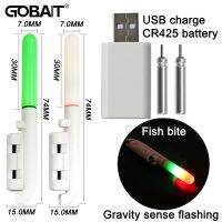 ✲ Electronic Fishing Light CR425 3.6V Battery USB Charge Rod Sense Strike Indicator LED Stick Pesca Tackle Night Bright Flash Lamp