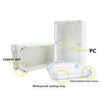 IP67 Plastic Transparent Box Waterproof Enclosure Electronic Project Outdoor Instrument Electrical Project Box Junction Housing