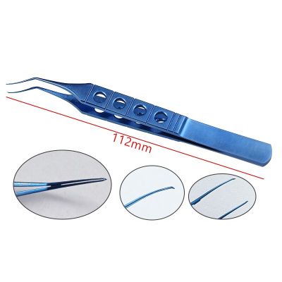 1Pcs Titanium Ophthalmic Tweezer Capsulorhexis Forceps Autoclavable Ophthalmic Surgery Instruments