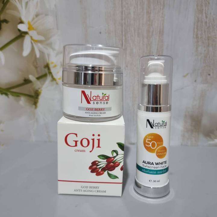 goji-cream-ครีม-กระจ่างใส-ลดรอยรอบดวงตา-ครีมขวัญใจวัย-40up-ปริมาณ30g