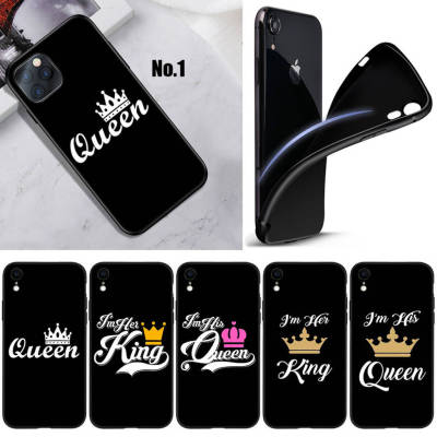 62GNN King Queen อ่อนนุ่ม High Quality ซิลิโคน TPU Phone เคสโทรศัพท์ ปก หรับ iPhone 7 8 11 12 13 14 Pro XS Max SE X XR Plus SE