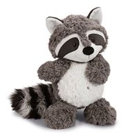 Gray Raccoon Plush Toy Lovely Raccoon Cute Soft Stuffed Animals Doll Pillow For Girls Children Kids Baby Birthday Gift 25cm