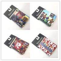 【May hot】 Virtual world ROBLOX peripheral short student men and women personality leather card package spot